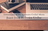 Entrevista al Dr. Germán Cediel Mora