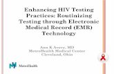 Enhancing HIV Testing Practices: Routinizing Testing through Electronic Medical Record (EMR) Technology