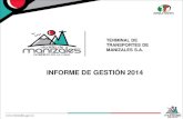 Informe de gestión terminal de transporte 2014
