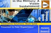 Cannibalization as a Sustainment Strategy NDIA