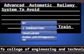 Advanced automatic railway system to avoid different train  accidents