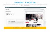 Demama fashion: Trendy Responsive Magento Fashion Theme