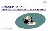 Konsep Dasar Sistem Informasi Manajemen (SIM)