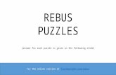 Rebus puzzles