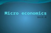 Micro economics --4