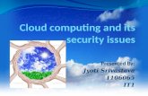 Cloud computing and its security issues