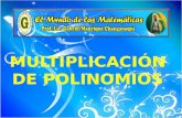 Multiplicación de polinomios   2º