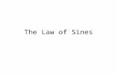 The law of sines