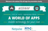 A World of Apps: Mobile Technology for Your Club Webinar