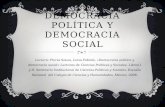 Democracia política y democracia social