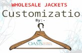 Get Drenched in Customized Jackets this Monsoon with Oasis Jackets