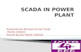 Scada  in  hydropower plant