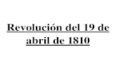 Revolución del 19 de abril de 1810