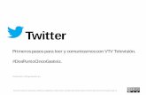 Twitter. Guía básica para seguir e interactuar con VTVTelevision en #DosPuntoCincoGasteiz