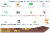 Promotional sms gateway provider in bangalore india