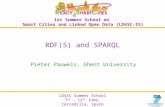 Summer School LD4SC 2015 - RDF(S) and SPARQL