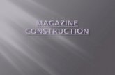 Conventions,  page construction in music magazines