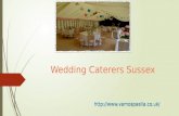 Wedding Caterers S-ussex