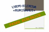 UNIDAD EDUCATIVA RUMIÑAHUI. PASEO ECOLÓGICO