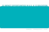 25 Impact Opportunities In U.S. K-12 Education