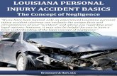 Louisiana Personal Injury Accident Basics: The Concept of Negligence