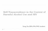 Self-Transcendence in the context of HIV and alcohol