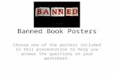 Banned Books Posters