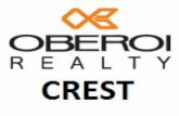 Oberoi Realty Crest Khar West Mumbai Price List Location Map Floor Layout Site Plan Review