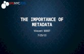 SharePoint Saturday New york City - The importance of metadata #spsnyc
