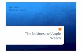 Business of apple watch