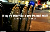 How to Digitize Your Postal Mail With PostScan Mail