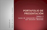 Curso Innovacion REA Portafolio de presentaci³n carmen rmz