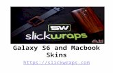 Galaxy s6 and macbook skins