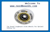 Top brand longboard slide wheels
