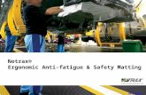 Notrax Ergonomic Anti-fatigue & Safety Matting - Benefits of Anti-fatigue Mats