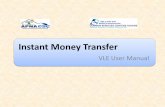Money transfer user manual