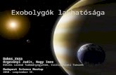 Dobos Vera - Exobolygók lakhatósága - Budapest Science Meetup Szeptember