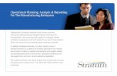Silvon Stratum - Supply Chain Business Intelligence - Solution Overview