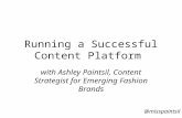 #FCMIA 4/29: Running a Successful Content Platform