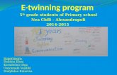 Our e twinning activities