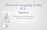 Thoracic imaging in ICU