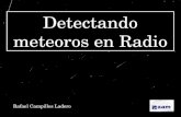 Detección De Meteoros Por Radio (charla AAM)