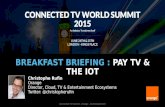 PAY TV & THE IOT