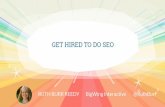 Get Hired to Do SEO - MozCon 2015