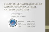 Design of miniaturized ultra ppt