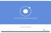 Ionic Framework Review