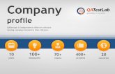 Company Profile - QATestLab