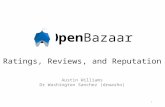 OpenBazaar - Ratings, reviews and reputation
