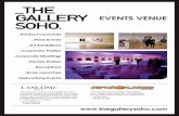Venue Hire London - The gallery soho_e-flyer