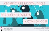 Key Strategies & Digital Tools for ELL Instruction in CCSS 2015